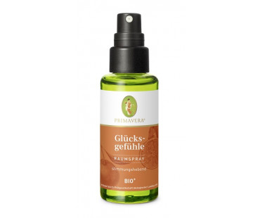 Primavera Raumspray Glücksgefühle 50ml bio